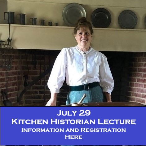 July 29 Kitchen Historian